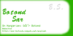 botond sar business card
